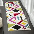 thumbnail image 3 of SAFAVIEH Hollywood Kelly Abstract Area Rug, Ivory/Rose, 4' x 6', 3 of 9