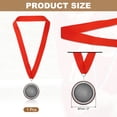 thumbnail image 2 of Uxcell Award Medal, Prize Medal Winner Medal with Neck Ribbon for Competitions Sports Games Spelling Silver, 2 of 7