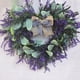 thumbnail image 3 of Guirnalda de lavanda artificial en forma de corazón Colgante de pared Puerta de entrada Granja 42cm Guirnalda para el día de San Valentín Jardín, 3 of 8