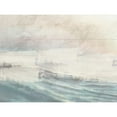 thumbnail image 3 of Prime, Marcus 24x19 Black Modern Framed Museum Art Print Titled - Flaring Ocean, 3 of 5