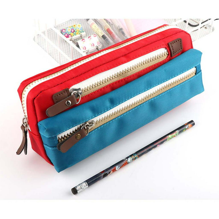 GENEMA Large Capacity Pencil Bag Table Pencil Holder Pouch for
