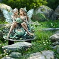 thumbnail image 2 of Bohemian Fairy Flower Pot Decor - Acrylic Garden Figurine, Weather-Resistant, Easy to Insert, Whimsical Design for Home & Garden, DIY Fairy Garden Accessory, 2 of 5