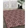 thumbnail image 2 of Ahgly Company Indoor Rectangle Patterned Pink Daisy Pink Area Rugs, 2' x 3', 2 of 6