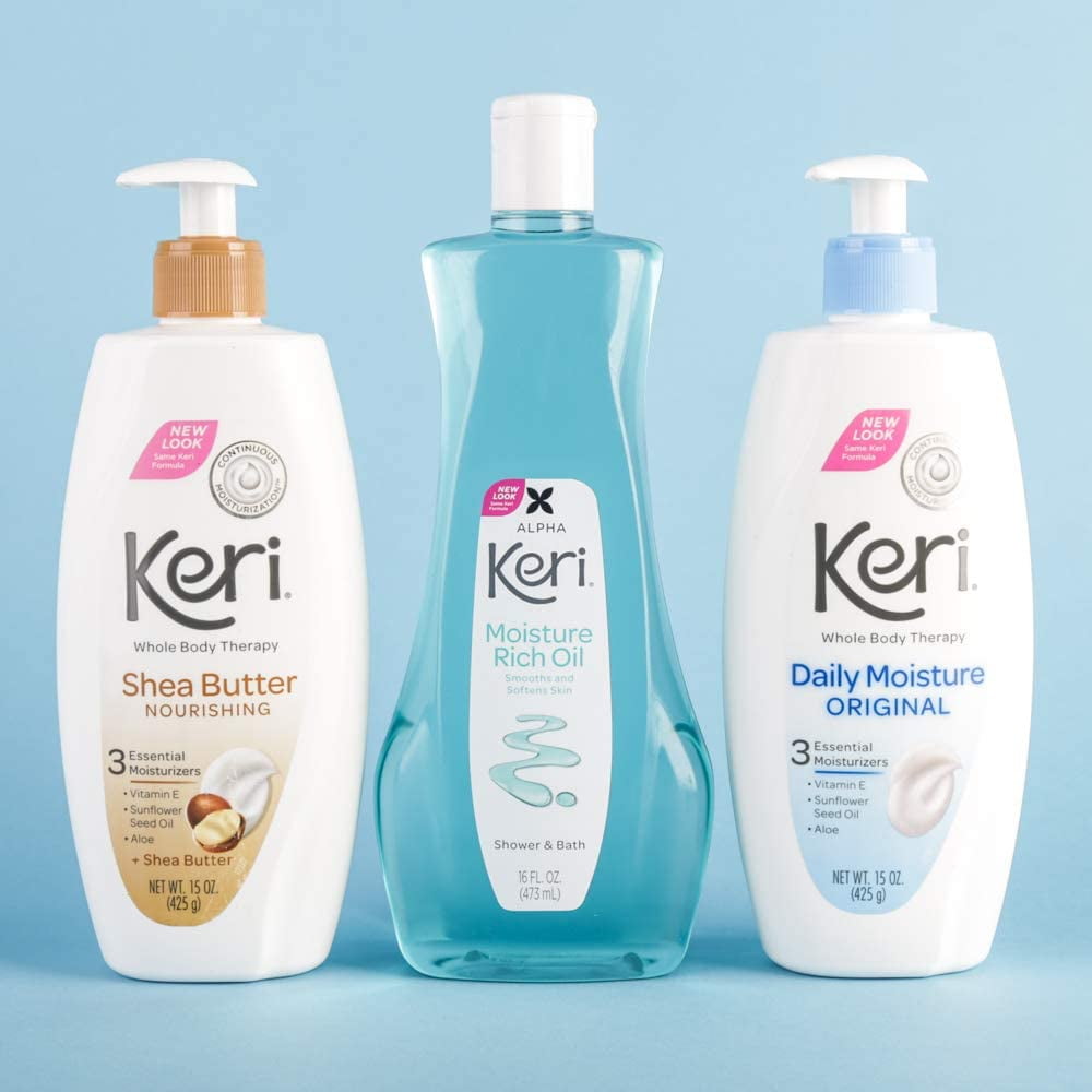 Keri Whole Body Therapy Nourishing Shea Butter Lotion 15 oz