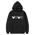 thumbnail image 5 of Girls Sweatshirt Casual Long Sleeve Crewneck Sweatshirt Fashion Valentine's Day Fleece Hoodies with Pockets Size 4-14, 5 of 6
