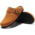 thumbnail image 1 of LAICAIW Sabots Boston pour Femmes Hommes en Suède à Plateforme en Liquidation Mules à Enfiler Chaussures « Potato » Semelle Antidérapante Pantoufles, 1 of 3
