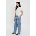 thumbnail image 5 of Royalty For Me Women's Front Seam Wide Leg Jeans, 5 of 10