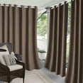 thumbnail image 4 of HomeLife 2PCS Semi Blackout Curtains Outdoor Waterproof Curtain, Smooth Fabric Window Curtains for Living Room Bedroom Sunblind Window Screen Door Curtains, 4 of 6