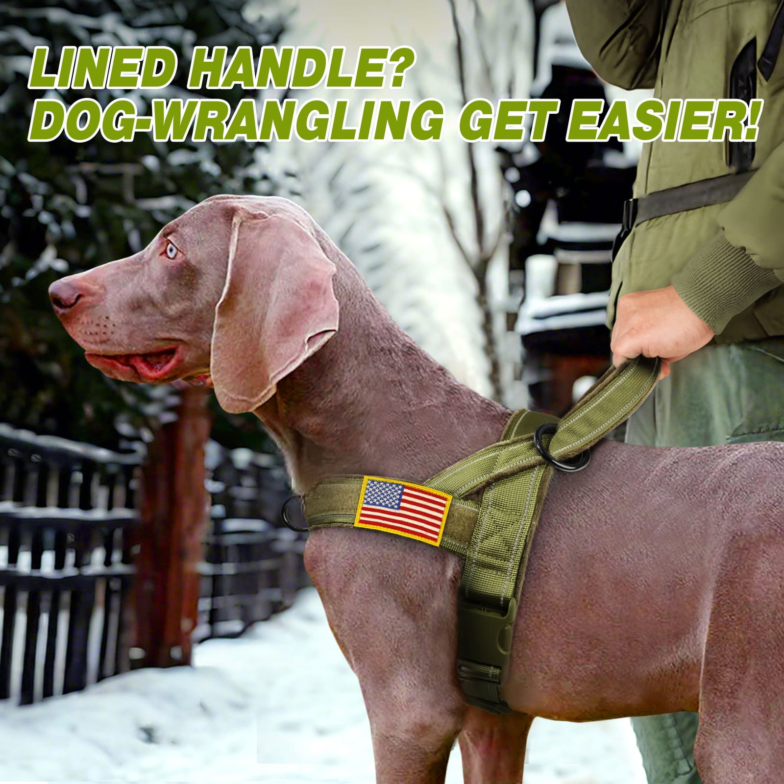 No Pull Dog Vest Harness with Soft Padded Plush Reflective Strip Escape Proof and Quick Fit