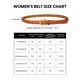 thumbnail image 2 of Catelles Women's Black Woven Top-Grain Leather Belt, with Alloy Buckle, Wear-resistant & Suitable for Casual and Fashionable Outfits,Gift Box For waist 29-31" Width 0.95"(2.4cm), 2 of 7