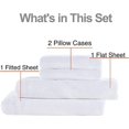 thumbnail image 5 of Softan Micro Fleece Sheet Set, Warm Cozy Winter Fitted Sheet, Comfort Velvety Collection, 5 of 5