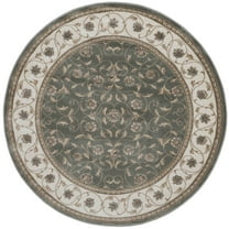 Radici Usa Pisa Area Rug 3743 Traditional Green Loops Scrolls Floor Decor Abstract Carpet