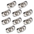thumbnail image 3 of Miangastore 10 Pcs Accessoire de Verrouillage pour Sac à Main en Cuir (Argent), 3 of 8