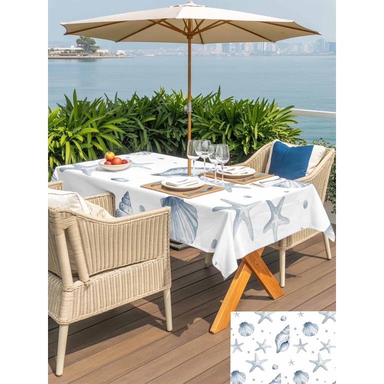 120 in patio table covers with umbrella hole Veranda 66-Inch Square Set Cover Available in multiple colors Custom Square/Rectangle/rectangle Table Chair Set