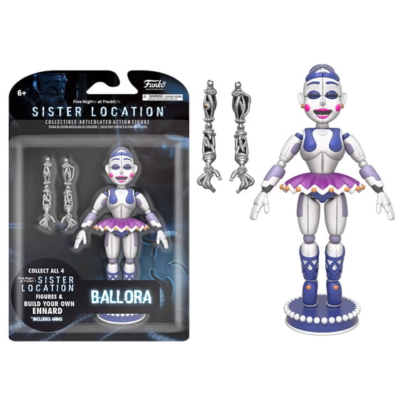 Collectible Toy Five Nights at Freddy's Sister Location Ballora 5 inch Action Figure