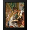 thumbnail image 2 of Renoir, Pierre-Auguste 15x18 Black Modern Framed Museum Art Print Titled - Two Young Girls at the Piano, 2 of 5
