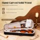 thumbnail image 4 of Kit de Violín Acústico Ktaxon Tamaño 1/4 con Acabado Mate, 4 of 7