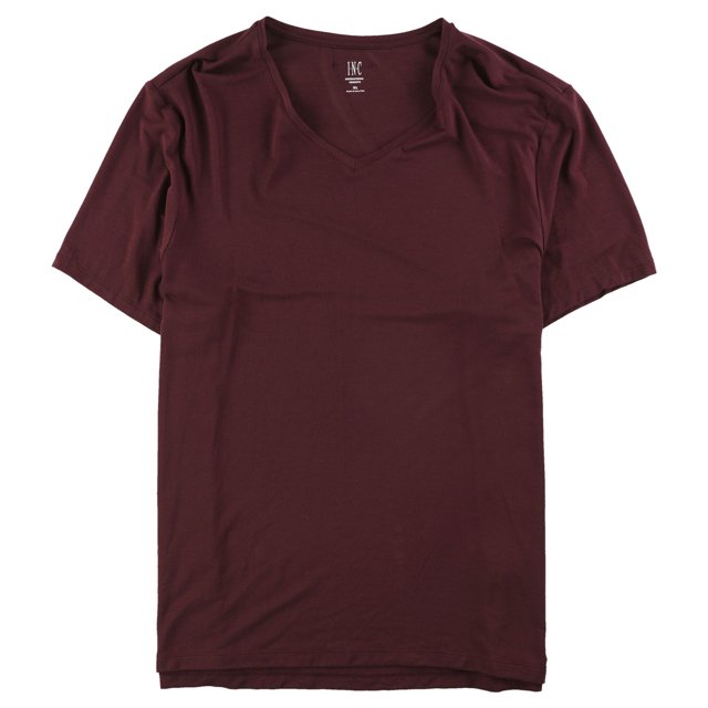 INC - Camiseta básica para hombre, color rojo, extragrande