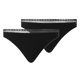 thumbnail image 1 of Chantelle Tanga da donna paquete de 2 - Cozy Chic, invisibile, traspirante Negro L (Large), 1 of 7