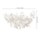 thumbnail image 2 of Peineta de perlas para novia, flor, pinzas para el pelo para boda, pasador de perlas con diamantes de imitación, tocado de boda, tocado para novias, mujeres y niñas, 2 of 8