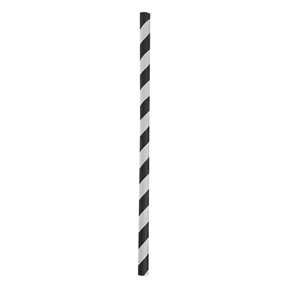 Wdhugt Black Paper Disposable Straws Eco Friendly Biodegradable 100 Pieces Pack For Drinks Party Supplies 100Pcs Black