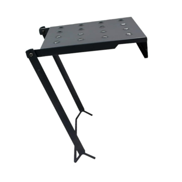 Plataforma de Trabajo para Escalera con Pedal Ancho Soporte Estable de Hierro Accesorio Antideslizante Estructura Triangular Adecuada para Pintura Reparación Trabajos en Altura