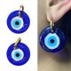 thumbnail image 2 of Pendientes de ojo azul turco de cristal de moda europea y americana pendientes de ojo de diablo simples con personalidad pendiente de mujer Sincero Electrónica, 2 of 5