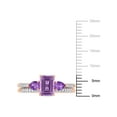 thumbnail image 2 of Everly Women's Amethyst 10k Rose Gold Bridal Set, 2 of 7