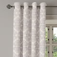 thumbnail image 3 of Ambesonne Grommet Curtain, , 50"x63", Pale Rose and Mauve, 3 of 5