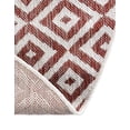 thumbnail image 5 of Jill Zarin Outdoor Collection Area Rug - Costa Rica (4' 1" Round Rust Red/Ivory), 5 of 7