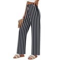 thumbnail image 3 of Fantaslook Womens Pants Casual Boho Palazzo Pants Wide Leg Lounge Pants Trousers with Pocket, 3 of 9