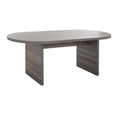 thumbnail image 4 of SAFAVIEH Gareth Modern Oval Melamine Coffee Table, Slate Grey, 4 of 12