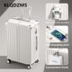 thumbnail image 2 of KLQDZMS nueva maleta de 20 "22" 24 "26 pulgadas caja de embarque con carga USB ABS + cubierta de carrito con cremallera para PC equipaje de viaje de mano para mujer, 2 of 4