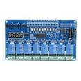 thumbnail image 1 of 8-36V 8-channel Multifunction Time Delay Relay Interface Board Module Optocoupler LED, 1 of 12