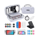 thumbnail image 2 of Kit Estuche De Accesorios Para Nintendo Switch Oled Funda Belug Gris, 2 of 5