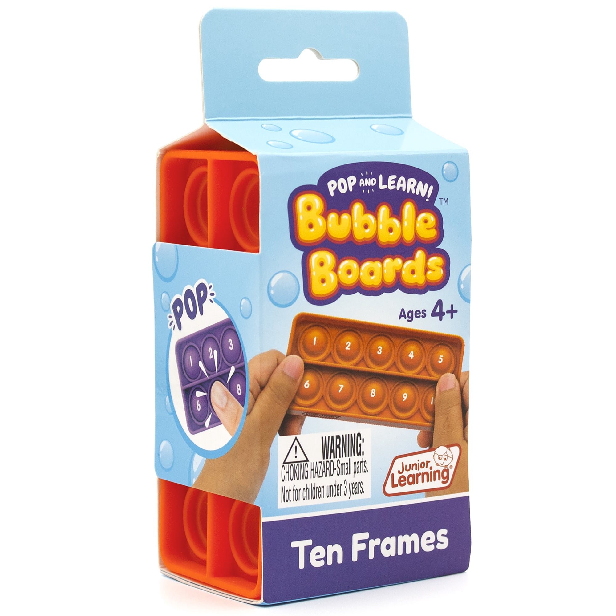 Junior Learning Ten Frames Bubble Boards: Interactive Math Skills Learning for Ages 4+ (Pre-K to Grade 1)