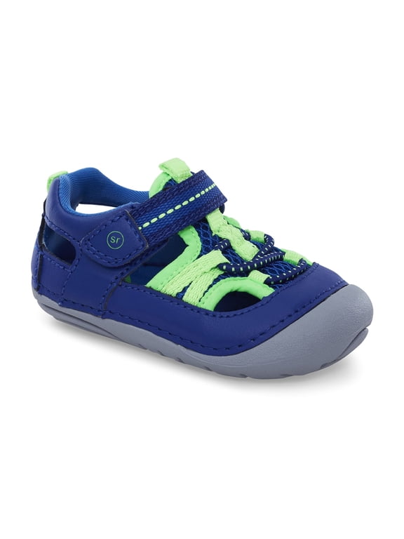 Tobias Kid's Closed Toe First Walker Sandal, Sizes 3-6