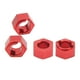 thumbnail image 4 of M Buder 7mm Hex Wheel Hubs Adaptador Profesional de Aleación de Aluminio para Coche RC FMS FCX24 1/24, Mejora de Rendimiento y Estabilidad, Rojo (0.28 inches / 0.7 cm), 4 of 9