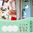 thumbnail image 2 of Wooden Circle Sign Blank Welcome Sign Door Decor Unfinished  Hanging Sign, 2 of 6