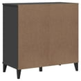 thumbnail image 6 of vidaXL Sideboard Storage Side Cabinet Living Room Furniture Solid Wood Pine, 6 of 9