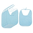 thumbnail image 1 of Baberos grandes grandes - 5 pis Absorbe baba suave, de Zulema Babero para adultos, 1 of 8