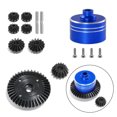 thumbnail image 1 of Wweixi Steel 1/10 Differential Gear Box RC Upgrade Part Diff Rc Differential Gear Box For TT02 XV02 TT02B RC Car Part Blue, 1 of 6