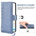 thumbnail image 3 of CNKOO Genuine Leather RFID Blocking Wallet Case for Samsung Galaxy Note 10 Lite  Handmade Flip Folio Wallet Case with Stand and Card Slots for Samsung Galaxy Note 10 Lite  Blue, 3 of 5