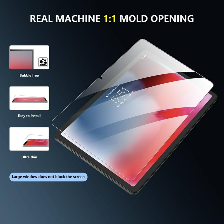 Pellicola Protettiva Per Lenovo Tab M11 / K11 2024 - Vetro Temperato 9H | 2 Pezzi | Schermo 10.95 Pollici - Foto 11