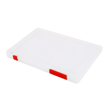 - Office School Plastic A4 Paper File Document Receipt Holder Storage Box Case Red