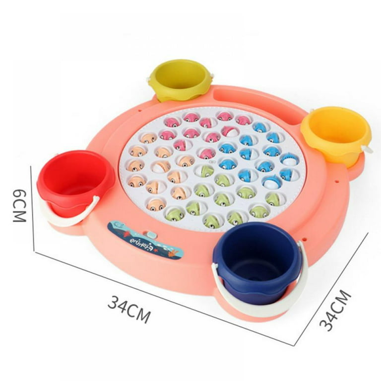 Electronic Fishing Games Magnetic Fishing Toy For Boys Girls