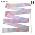 thumbnail image 1 of Daily Mix Store BVSPA 2/4m Flashing Star Gymnastic Ribbons Dance Ribbon Rhythmic Art Rainbow Gymnastics Stick Twirling Streamer Ball Rod T1i2 Training, 1 of 9