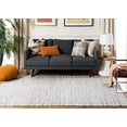 thumbnail image 2 of Safavieh RAR121A-4 Rag Rug Collection Hand Woven Grey Cotton Area Rug, 4-Feet by 6-Feet, 2 of 6