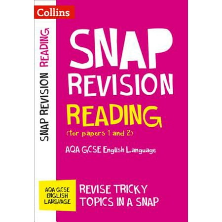 Collins Snap Revision Reading For Papers 1 And 2 Aqa Gcse English Language