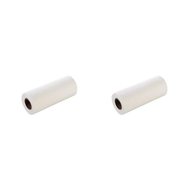 Inteprter 50 uds/rollo de estropajo absorbente de agua desechable a prueba de aceite, platos de cocina, cuencos, vajilla, paño de limpieza blanco 2piezas Inteprter CBP116178